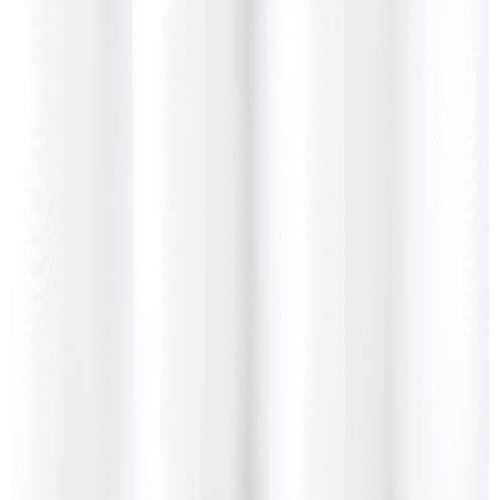 Room Darkening Blackout Window Curtain with Grommets, 52 x 84 Inches, White - Set of 2 - Image 4