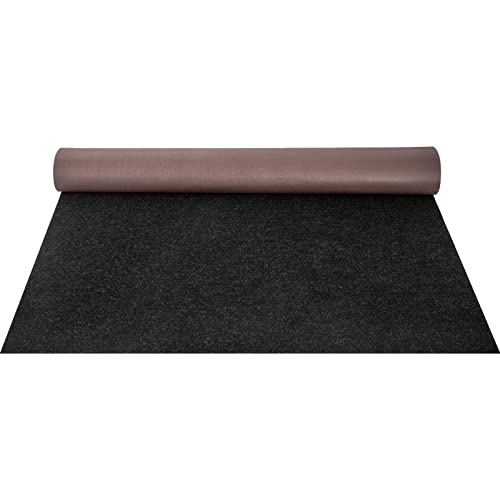Happybuy Boat Carpet, 6 ft x 18 ft Marine Carpet for Boats, Waterproof Black Indoor Outdoor Carpet with Marine Backing Anti-Slide Marine Grade Boat Carpet Cuttable Easy to Clean Patio Rugs Deck Rug - Image 2