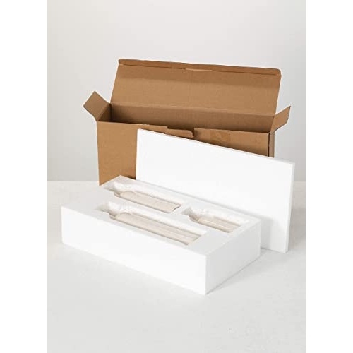 Sullivans White Ceramic Vase Set, Farmhouse Decor, Home Decorative Vase, Vases For Your Kitchen, Bedroom, Office, Living Room, Bathroom, & Shelf Centerpiece Table Decorations (CM2333) - Image 2