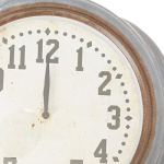 Creative Co-Op Metal Double Sided Wall Clock - Image 4