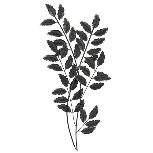 Deco 79 Metal Leaf Home Decor, Wall Art 15" x 1" x 32", Blue - Image 9