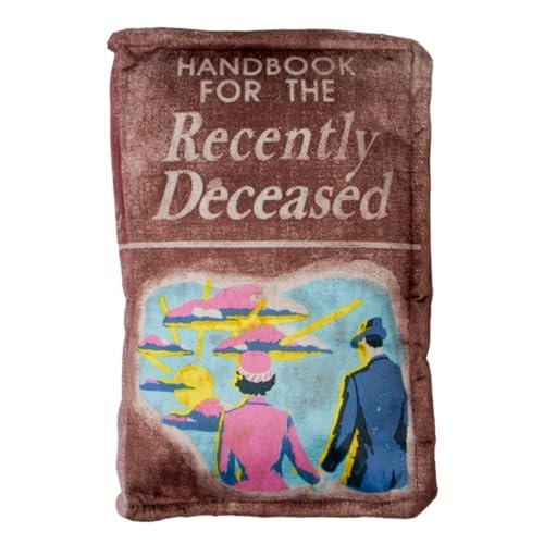Franco Collectibles Beetlejuice for The Recently Deceased Book Bedding Super Soft Plush Decorative Throw Pillow, 14 in X 9 in, (Officially Licensed Product) - Image 1