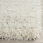 SAFAVIEH Arizona Shag Collection Area Rug - 8' x 10', Ivory & Beige, Moroccan Design, Non-Shedding & Easy Care, 1.6-inch Thick Ideal for High Traffic Areas in Living Room, Bedroom (ASG741A) - Image 3