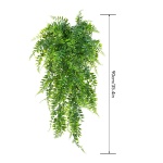 2Pcs Artificial Eucalyptus Teardrop Wreath Greenery Swag, 35 Inch Long Hanging Eucalyptus Leaves Fake Plant Garland, Spring Summer Teardrop Swag for Front Door Indoor Outdoor Wall Window Decor - Image 9