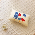 Ogiselestyle Patriotic Blue Popsicle Pillow Cover 12x20 Inch 4th of July Decorative Pillows Case Independence Day Decor Cushion Case for Sofa Couch - Image 7