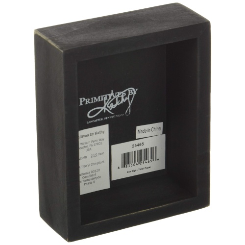 Primitives by Kathy 25465 Classic Box Sign, 4 x 5-Inches, You Never Know What You Have Until It's Gone,Black - Image 3