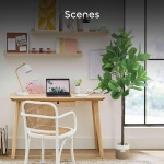 Growneer 6FT Artificial Fiddle Leaf Fig Tree with 98 Large Faux Fiddle Leaves, Dried Moss and Basket Fig Silk Tree Plants in Pot for Indoor Outdoor Divider, Home Office Decor - Image 8