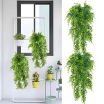 2Pcs Artificial Eucalyptus Teardrop Wreath Greenery Swag, 35 Inch Long Hanging Eucalyptus Leaves Fake Plant Garland, Spring Summer Teardrop Swag for Front Door Indoor Outdoor Wall Window Decor - Image 6