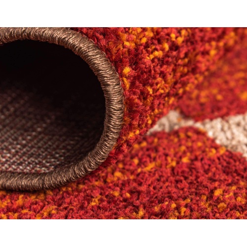 Unique Loom Autumn Collection Area Rug - Providence (2' x 6' 1" Runner, Multi/ Beige) - Image 5