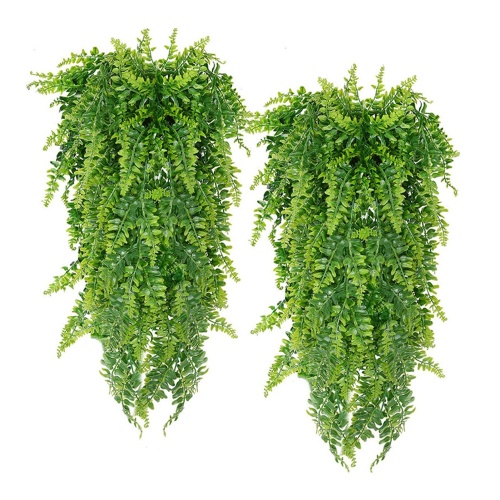 2Pcs Artificial Eucalyptus Teardrop Wreath Greenery Swag, 35 Inch Long Hanging Eucalyptus Leaves Fake Plant Garland, Spring Summer Teardrop Swag for Front Door Indoor Outdoor Wall Window Decor - Image 1