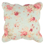 Greenland Home Antique Rose Pillow Set, 18 x 18 inches each (x2), Blue 2 Count - Image 5